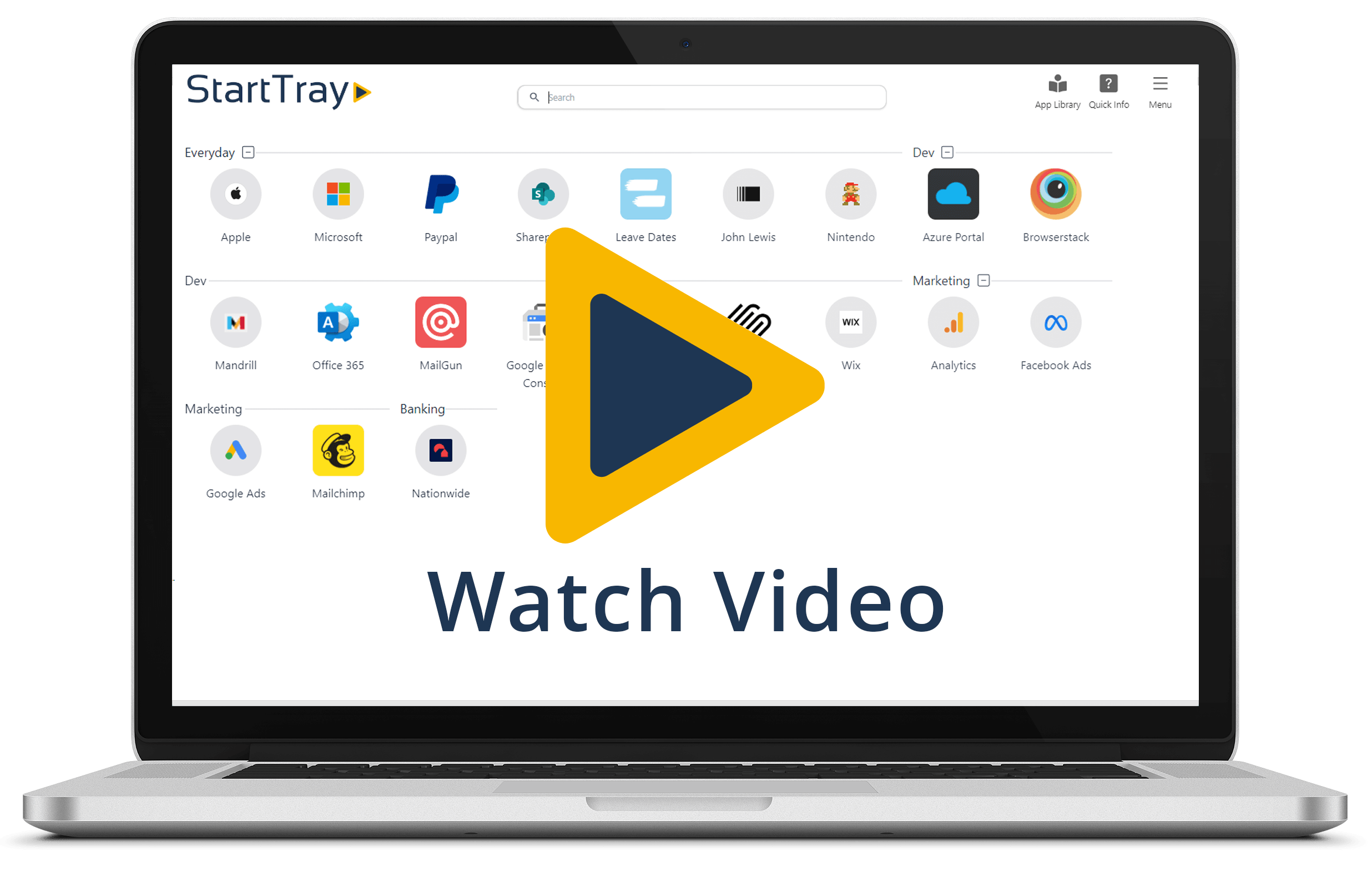 StartTrap App